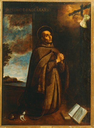 Alcantarai Szent Péter alkotó: Francisco de Zurbaran