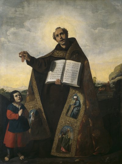Antiochiai Szent Római és Szent Barulas, 1638 alkotó: Francisco de Zurbaran
