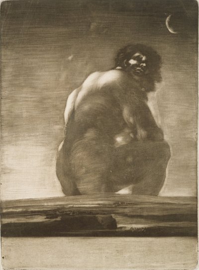 Ülő óriás alkotó: Francisco de Goya