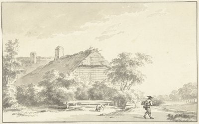 Gazda egy farmra alkotó: Franciscus Andreas Milatz