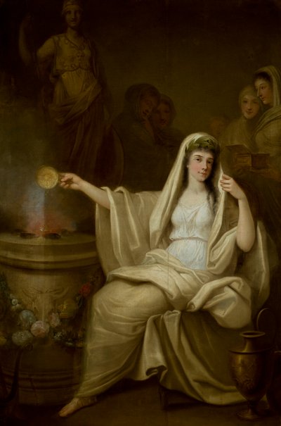 Vestal felajánlása alkotó: Franciszek Smuglewicz