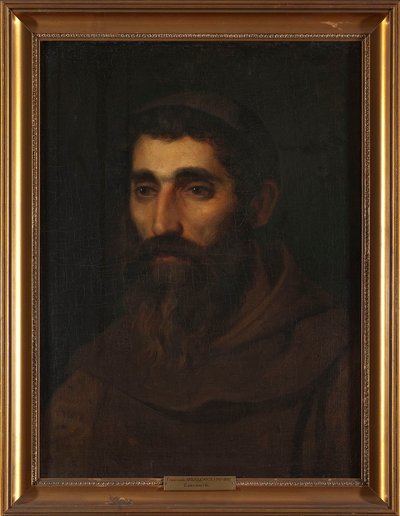 Egy szerzetes portréja alkotó: Franciszek Smuglewicz