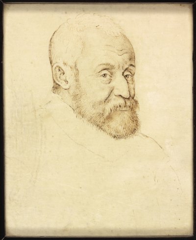 Egy Henri Prince De Lorraine nevű úriember (toll és tinta papíron) alkotó: Franco-Flemish School