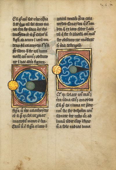 Két diagram a Nappal és a Holddal alkotó: Franco-Flemish School