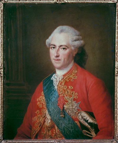 King Louis XVth ... (festmény, vászon) alkotó: Francois-Hubert Drouais