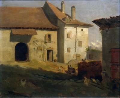 Farmyard alkotó: Francois-Louis-David Bocion
