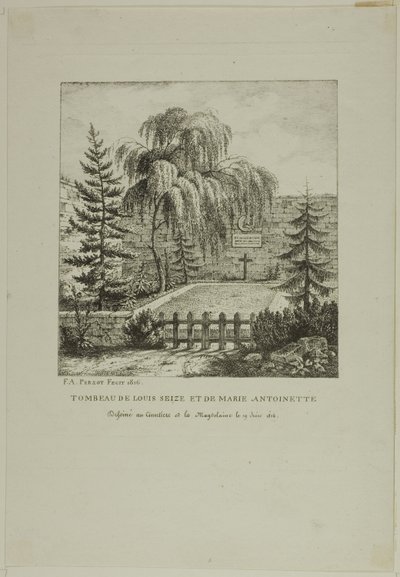 Lajos sírja XVI alkotó: Francois Alexandre Pernot