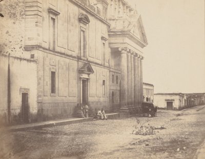 [A la Cruz-i kolostor], 1867. alkotó: Francois Aubert