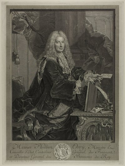 Philibert Orrey portréja alkotó: Francois Bernard Lepicie