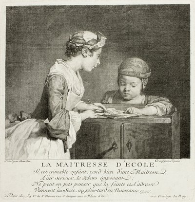 Iskola úrnője alkotó: Francois Bernard Lepicie