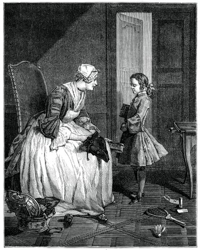 A kormányzónő, 1739-1885. alkotó: Francois Bernard Lepicie