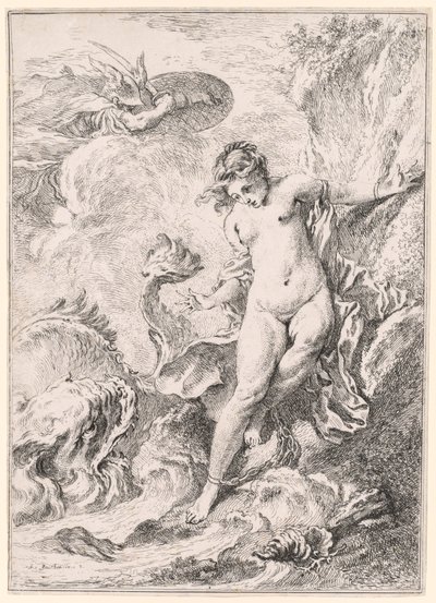 Androméda (Andromeda) alkotó: François Boucher