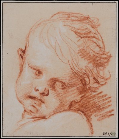 Gyermekfej alkotó: François Boucher