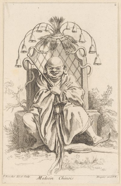kínai orvos alkotó: François Boucher