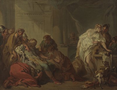 Meleager halála alkotó: François Boucher