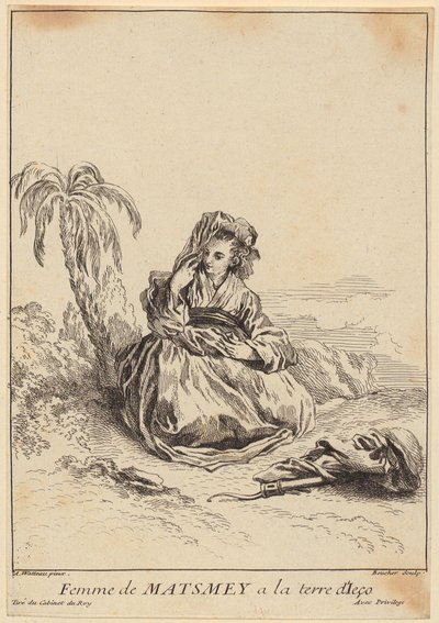 Fogott gerle alkotó: François Boucher