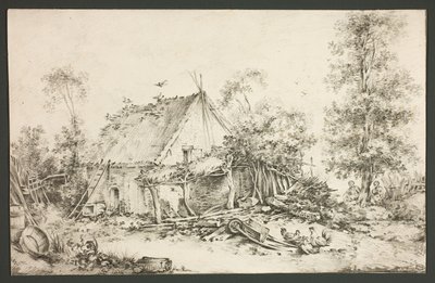 Farm udvar alkotó: François Boucher