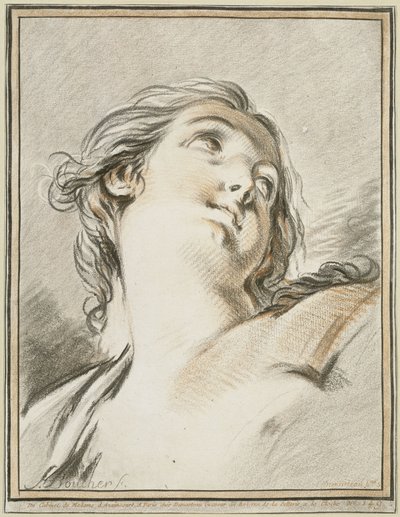 Női fej alkotó: François Boucher