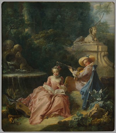 A zeneóra alkotó: François Boucher