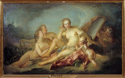 A Vénusz vécéje Francois Boucher (1703-1770) festménye 1749 V. 1,07x1,73 m alkotó: François Boucher