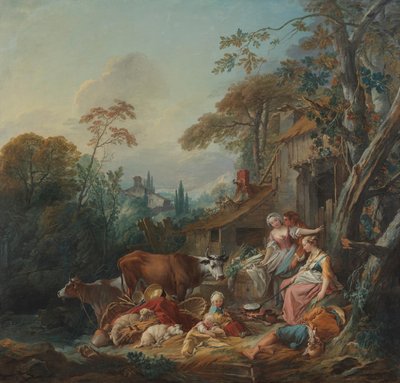 Vidéki idill alkotó: François Boucher
