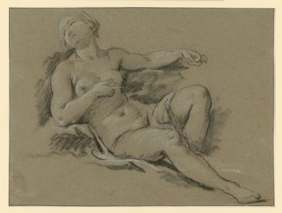 Fekvő női akt alkotó: François Boucher