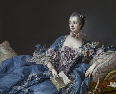 Madame de Pompadour (Jeanne-Antoinette Poisson; 1721–1764) alkotó: François Boucher