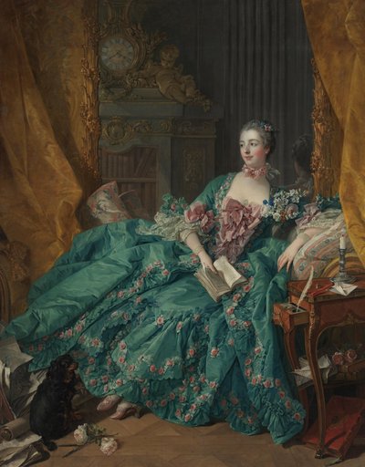 Pompadour asszony alkotó: François Boucher