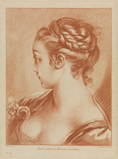 Lányi mellszobor alkotó: François Boucher