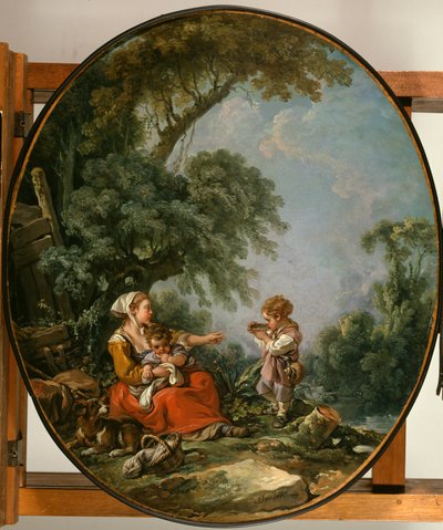 Pásztori lakoma alkotó: François Boucher
