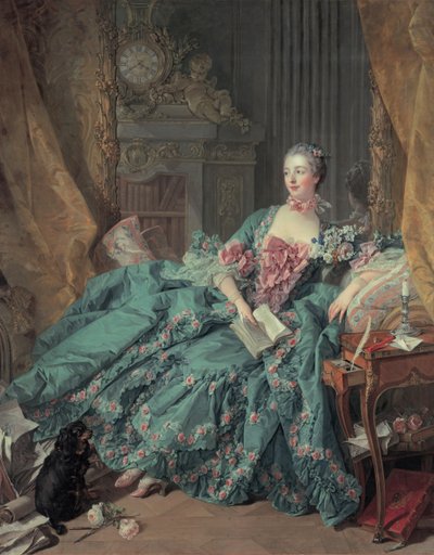 Madame de Pompadour portréja alkotó: François Boucher