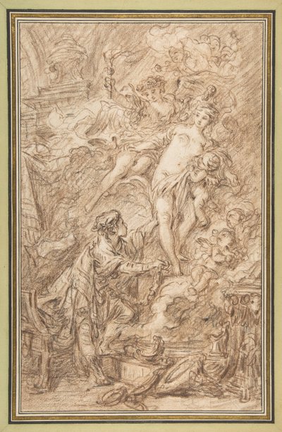Pygmalion és Galatea alkotó: François Boucher