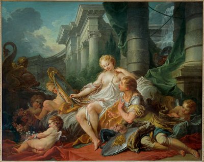 Renaud et Armide, Tasso "Gerusalemme Liberata" című műve után, XIV ... alkotó: François Boucher