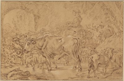 Visszatérés a nyájba alkotó: François Boucher