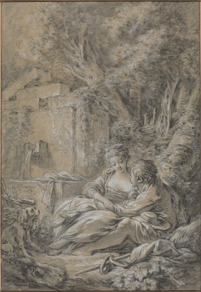 Kettesben alkotó: François Boucher