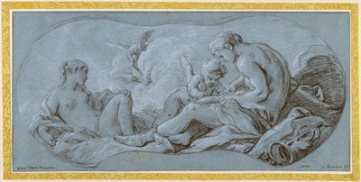 Ámor nevelése alkotó: François Boucher