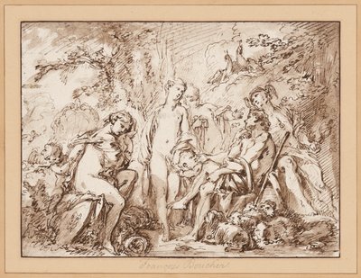Párisz ítélete alkotó: François Boucher