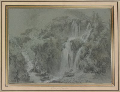 A Tivoli-i vízesések alkotó: François Boucher