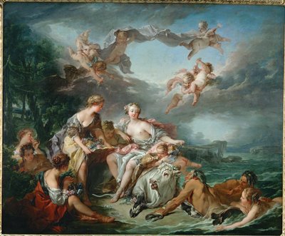 Európa megerőszakolása ... alkotó: François Boucher