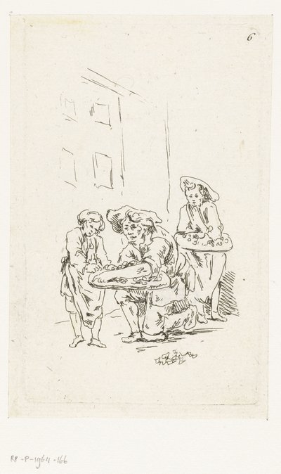 Két utcai árus alkotó: François Boucher