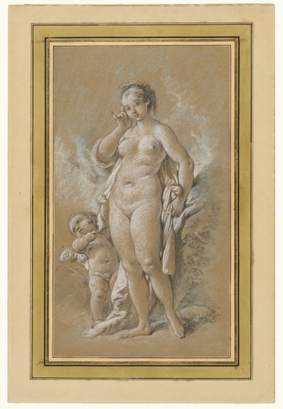 Vénusz és Ámor alkotó: François Boucher