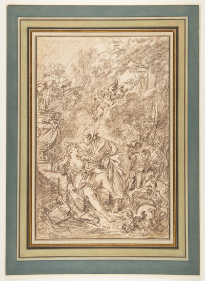 Vertumnus és Pomona alkotó: François Boucher