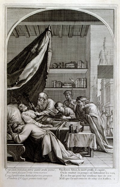 Francois Chauveau metsze 1680 „Szent Bruno élete”, a Chartreux-i rend alapítója alkotó: Francois Chauveau