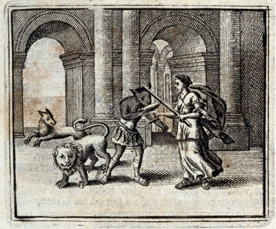 Ulysses társai. Jean de La Fontaine (1621-95) meséi. Illusztráció: François Chauveau (1613-1676). 1728-as kiadás. alkotó: Francois Chauveau