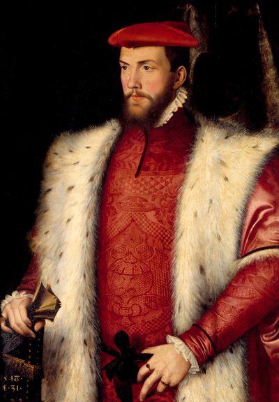 Odet de Coligny portréja (1517-1571) de Chatillon bíboros Francois Clouet (1515-1572) festménye, 16. század V. 0,94x0,73 m Chantilly, Musee Conde alkotó: François Clouet