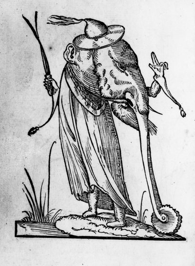 Illusztráció Francois Desprez 1565-ben megjelent "Pantagruel humoros álmai" című művéből alkotó: Francois Desprez