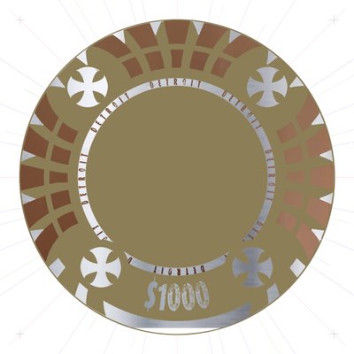 PokerChip, 2015, digitális alkotó: Francois Domain