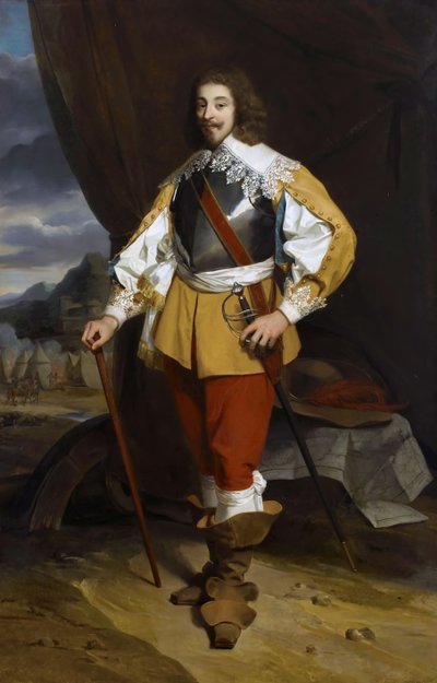 II. Henrik 1595-1632, Montmorency hercege alkotó: Francois Edouard Picot