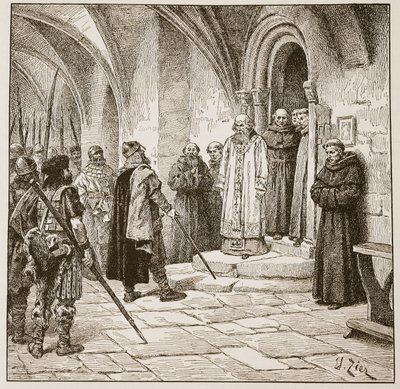 Swein váltságdíjat követel, illusztráció a 