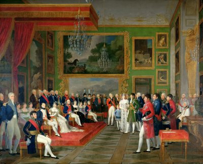 Eugène de Beauharnais herceg és Augusta bajor hercegnő esküvője, 1806. január 13. alkotó: Francois Guillaume Menageot